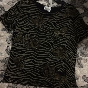 Vintage Zebra Shirt